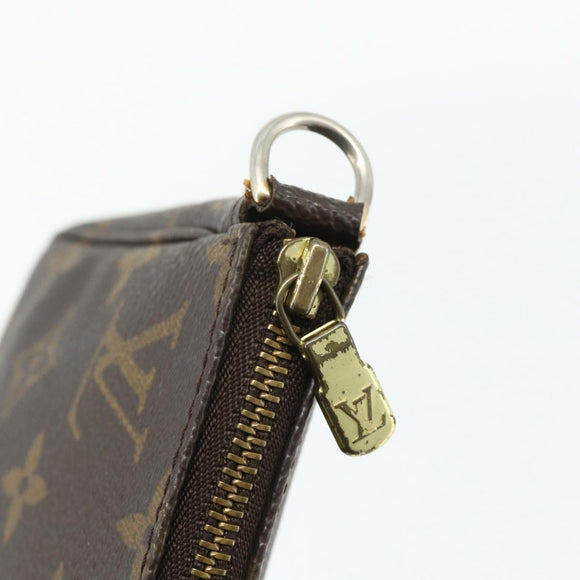 LOUIS VUITTON Monogram Pochette Accessoires Pouch M51980 LV Auth am11622