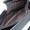BURBERRY Hand Bag PVC Black Silver Auth am11623A-21