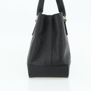 BURBERRY Hand Bag PVC Black Silver Auth am11623A-5