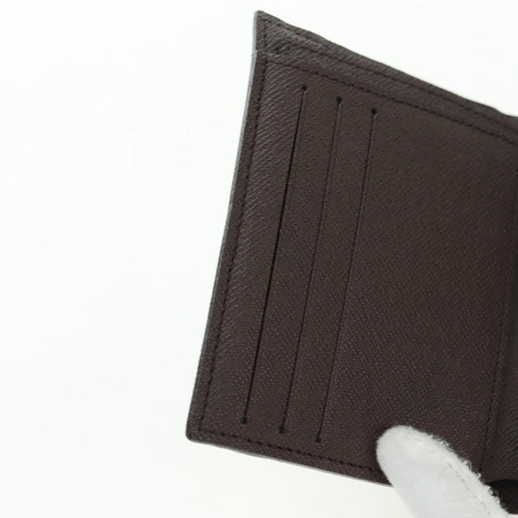LOUIS VUITTON Damier Ebene Portefeuille Anais Wallet N63242 LV Auth am11625A