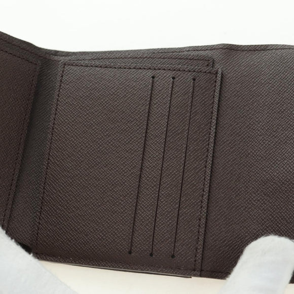 LOUIS VUITTON Damier Ebene Portefeuille Anais Wallet N63242 LV Auth am11625A