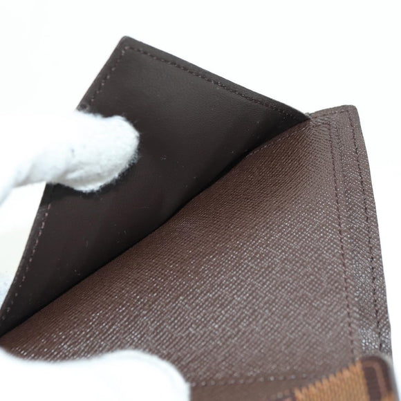 LOUIS VUITTON Damier Ebene Portefeuille Anais Wallet N63242 LV Auth am11625A