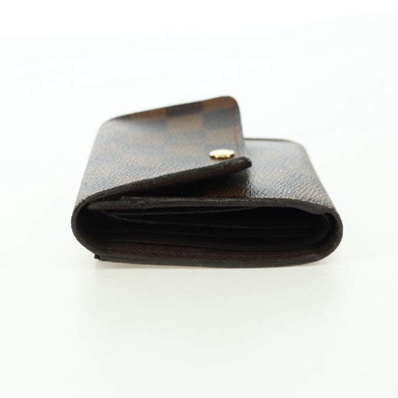 LOUIS VUITTON Damier Ebene Portefeuille Anais Wallet N63242 LV Auth am11625A