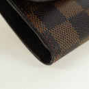 LOUIS VUITTON Damier Ebene Portefeuille Anais Wallet N63242 LV Auth am11625A-7
