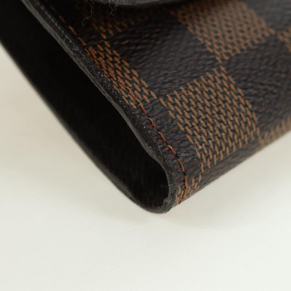 LOUIS VUITTON Damier Ebene Portefeuille Anais Wallet N63242 LV Auth am11625A