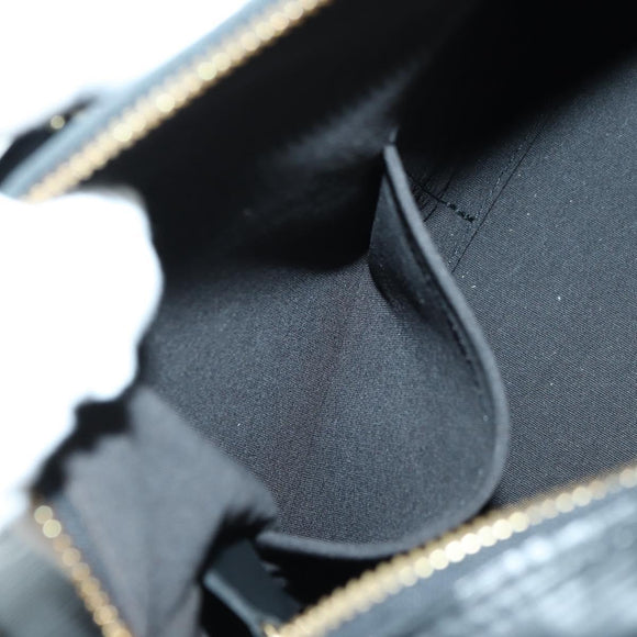LOUIS VUITTON Epi Speedy 25 Hand Bag Black M59042 LV Auth am11626V