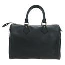 LOUIS VUITTON Epi Speedy 25 Hand Bag Black M59042 LV Auth am11626V-2