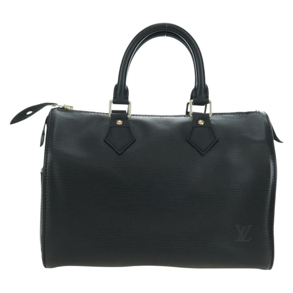 LOUIS VUITTON Epi Speedy 25 Hand Bag Black M59042 LV Auth am11626V