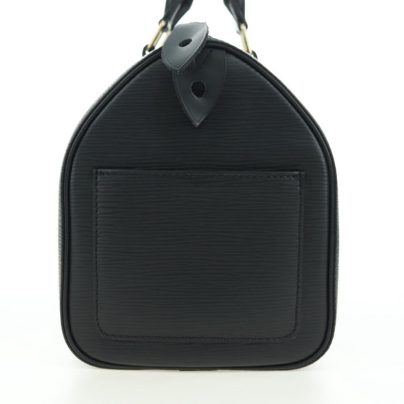 LOUIS VUITTON Epi Speedy 25 Hand Bag Black M59042 LV Auth am11626V