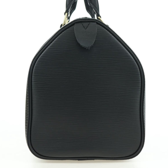 LOUIS VUITTON Epi Speedy 25 Hand Bag Black M59042 LV Auth am11626V