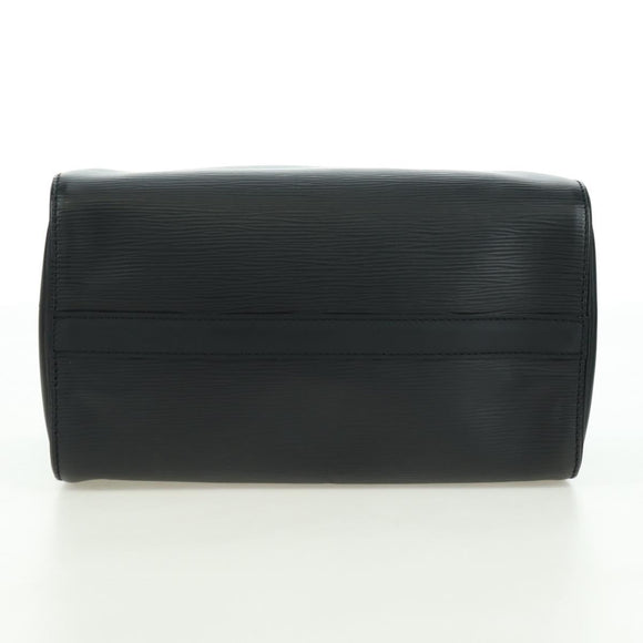 LOUIS VUITTON Epi Speedy 25 Hand Bag Black M59042 LV Auth am11626V