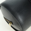 LOUIS VUITTON Epi Soufflot Hand Bag Black M52222 LV Auth am11627V-8