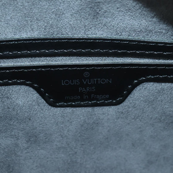 LOUIS VUITTON Epi Soufflot Hand Bag Black M52222 LV Auth am11627V