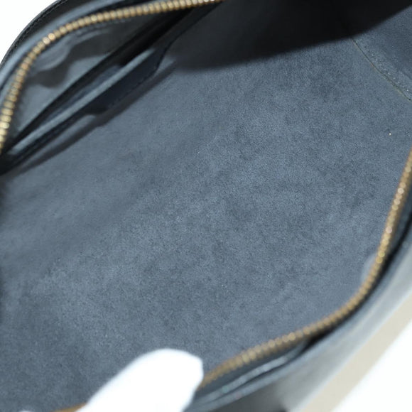 LOUIS VUITTON Epi Soufflot Hand Bag Black M52222 LV Auth am11627V