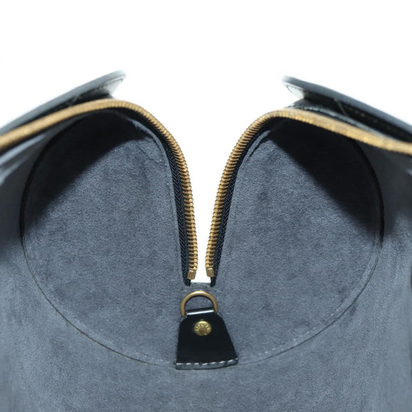 LOUIS VUITTON Epi Soufflot Hand Bag Black M52222 LV Auth am11627V