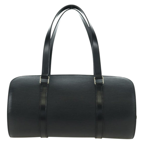 LOUIS VUITTON Epi Soufflot Hand Bag Black M52222 LV Auth am11627V