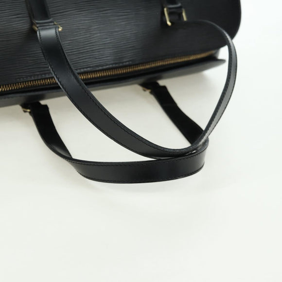 LOUIS VUITTON Epi Soufflot Hand Bag Black M52222 LV Auth am11627V