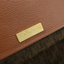 SAINT LAURENT Shoulder Bag Leather Brown Gold Auth am11629A-15