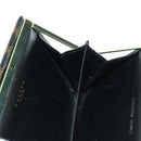 CELINE Macadam Canvas Wallet PVC Leather Black Gold Auth am11630V-17