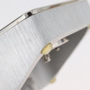 GUCCI Tischuhr Metall Silber Original am11633-15