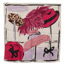 Christian Dior Mini Scarf Silk White Auth am11635A-7