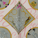 CARTIER Scarf Silk Pink Auth am11636V-6