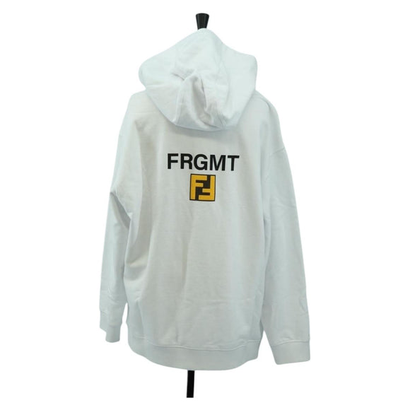 FENDI FENDI x FRGMT x POKÉMON Hoodie Kairyu Cotton XS White Auth am11639SM