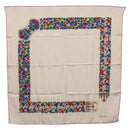 CARTIER Scarf Silk White Auth am11641A-1