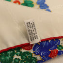 CARTIER Scarf Silk White Auth am11641A-13