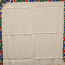 CARTIER Scarf Silk White Auth am11641A-6