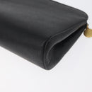 CHANEL Etui Caviarleer Zwart Goud CC Auth am11642-16