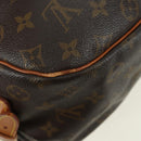 LOUIS VUITTON Monogram Saumur 35 Umhängetasche M42254 LV Auth am11646A-19