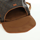 LOUIS VUITTON Monogram Saumur 35 Umhängetasche M42254 LV Auth am11646A-28