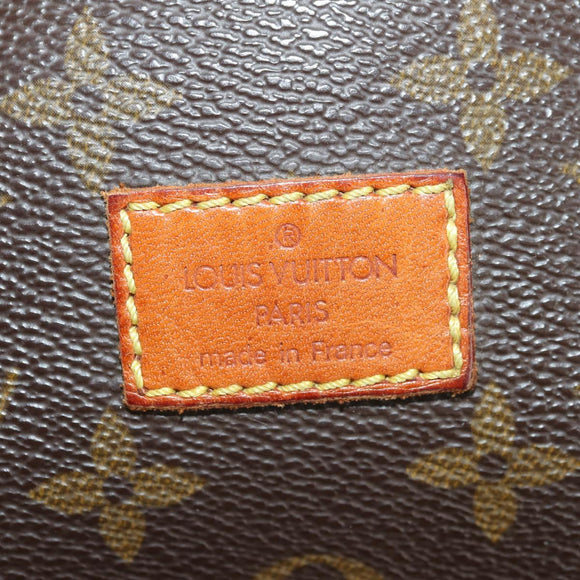 LOUIS VUITTON Monogram Saumur 35 Umhängetasche M42254 LV Auth am11646A
