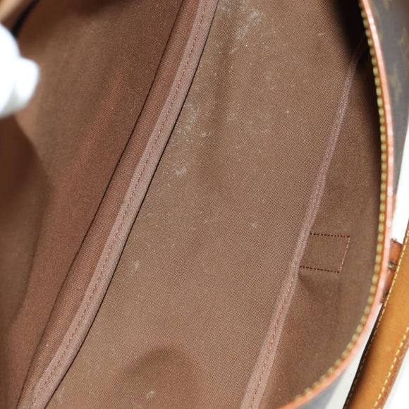 LOUIS VUITTON Monogram Saumur 35 Umhängetasche M42254 LV Auth am11646A