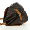 LOUIS VUITTON Monogram Saumur 35 Umhängetasche M42254 LV Auth am11646A-3