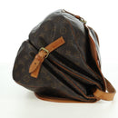LOUIS VUITTON Monogram Saumur 35 Umhängetasche M42254 LV Auth am11646A-4
