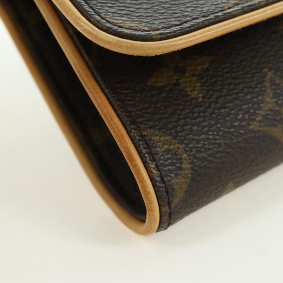 LOUIS VUITTON Monogram Pochette Twin GM Shoulder Bag M51852 LV Auth am11648V