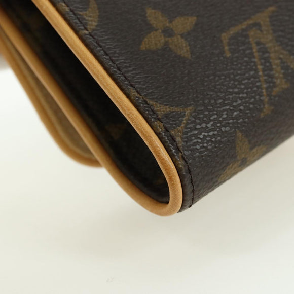 LOUIS VUITTON Monogram Pochette Twin GM Shoulder Bag M51852 LV Auth am11648V