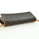 LOUIS VUITTON Monogram Pochette Twin GM Shoulder Bag M51852 LV Auth am11648V-6