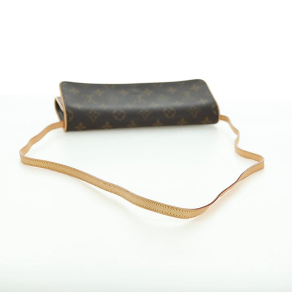 LOUIS VUITTON Monogram Pochette Twin GM Shoulder Bag M51852 LV Auth am11648V