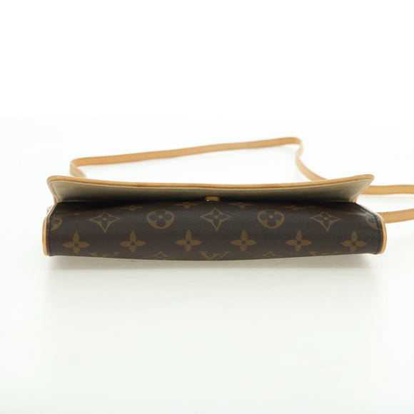 LOUIS VUITTON Monogram Pochette Twin GM Shoulder Bag M51852 LV Auth am11648V