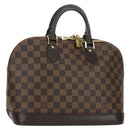 LOUIS VUITTON Damier Ebene Alma Hand Bag N51131 LV Auth am11651SAV-1
