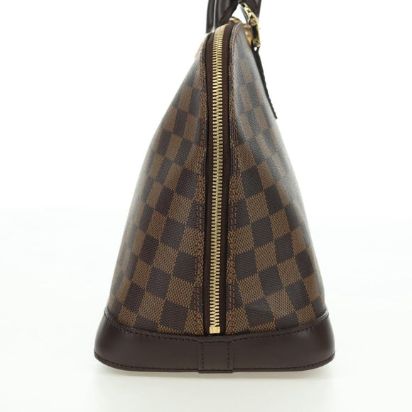 LOUIS VUITTON Damier Ebene Alma Hand Bag N51131 LV Auth am11651SAV