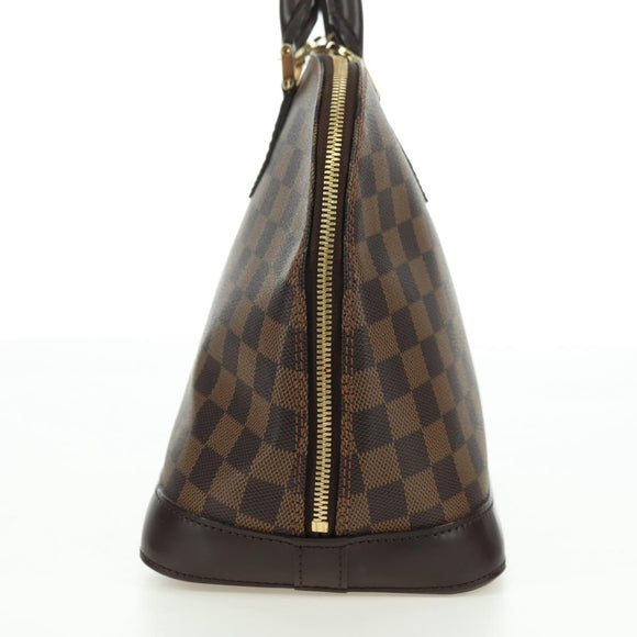 LOUIS VUITTON Damier Ebene Alma Hand Bag N51131 LV Auth am11651SAV
