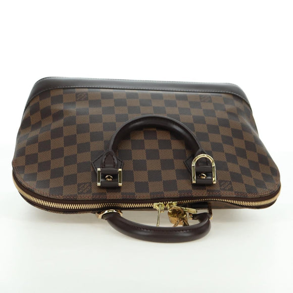 LOUIS VUITTON Damier Ebene Alma Hand Bag N51131 LV Auth am11651SAV