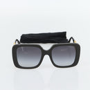 CHANEL Zonnebril kunststof Zwart CC Auth am11652SM-12