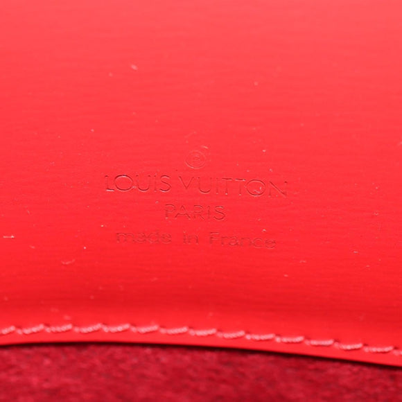 LOUIS VUITTON Epi Cluny Shoulder Bag Red M52257 LV Auth am11655V