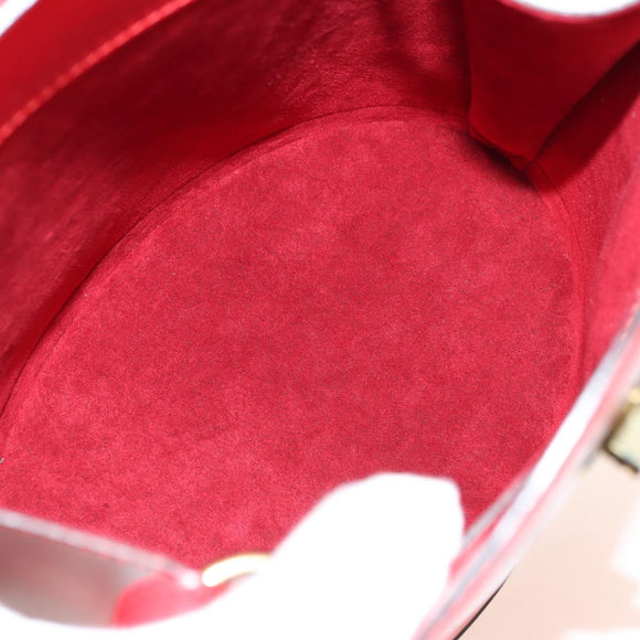 LOUIS VUITTON Epi Cluny Shoulder Bag Red M52257 LV Auth am11655V