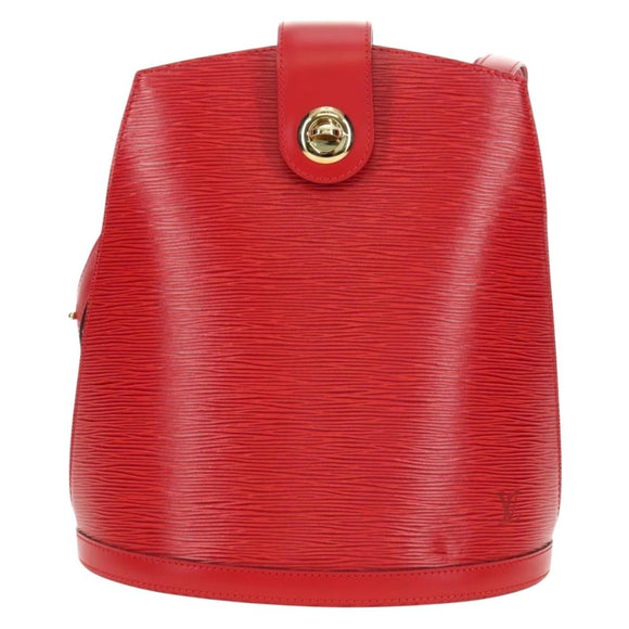 LOUIS VUITTON Epi Cluny Shoulder Bag Red M52257 LV Auth am11655V
